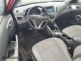 2013 Hyundai Veloster w/Black Int with VIN KMHTC6AD7DU116590, listed as a Copart auction lot 51213175 with 100,613 mi miles and Salvage Title. Bid and sale history available at carsss.com. Image 8.
