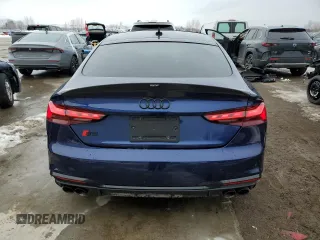 2023 Audi S5 Sportback Premium Plus z VIN WAUB4CF53PA061166, wystawiony jako Copart lot #42357735 z przebiegiem 21 540 mil mil oraz Szkoda całkowita • Salvage title. Historia ofert i sprzedaży dostępna na DreamBid. Obrazek 6.