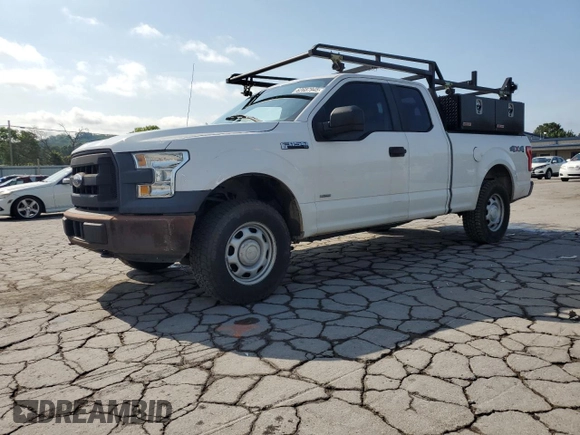 2017 Ford F-150 XL with VIN 1FTEX1EP7HFA81780, listed as a Copart auction lot 62687945 with 232,732 mi miles and Salvage title. Bid and sale history available at DreamBid. Image 1.
