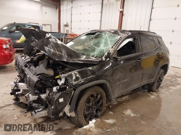 2023 Jeep Compass Latitude with VIN 3C4NJDBNXPT531996, listed as a IAAI auction lot 41489686 with Not Provided miles and . Bid and sale history available at DreamBid. Image 17.