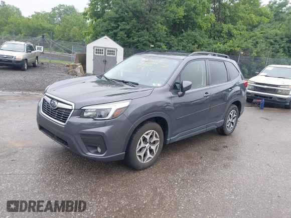 2021 Subaru Forester Premium with VIN JF2SKAFC7MH512678, listed as a IAAI auction lot 42375806 with 33,072 mi miles and . Bid and sale history available at DreamBid. Image 17.