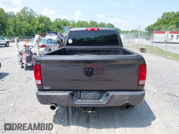 2014 Ram 1500 Tradesman with VIN 1C6RR7FTXES192585, listed as a IAAI auction lot 42438664 with 156,678 mi miles and . Bid and sale history available at DreamBid. Image 16.
