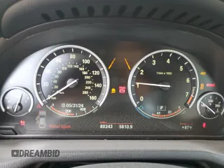 2015 BMW X4 xDrive28i with VIN 5UXXW3C5XF0F88635, listed as a Copart auction lot 56506824 with 80,243 mi miles and Salvage Title. Bid and sale history available at carsss.com. Image 9.