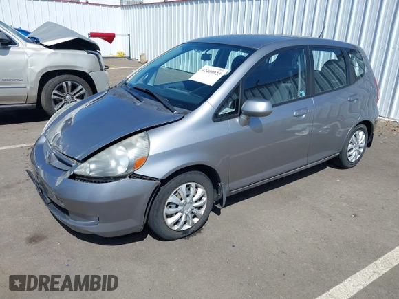 2007 Honda Fit with VIN JHMGD38437S003645, listed as a IAAI auction lot 42409925 with 166,481 mi miles and . Bid and sale history available at DreamBid. Image 18.