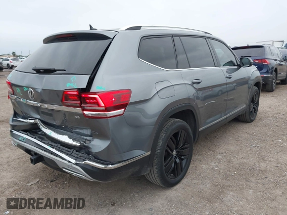2020 Volkswagen Atlas SEL with VIN 1V2ER2CA6LC505201, listed as a IAAI auction lot 41335878 with 30,732 mi miles and . Bid and sale history available at DreamBid. Image 4.
