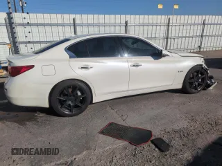 2016 Infiniti Q50 Red Sport 400 с VIN JN1FV7AR9GM451418, выставлен на аукционе Copart как лот 55156565 с пробегом 83 859 миль миль и Списание • Salvage title. История ставок и продаж доступна на DreamBid. Изображение 3.