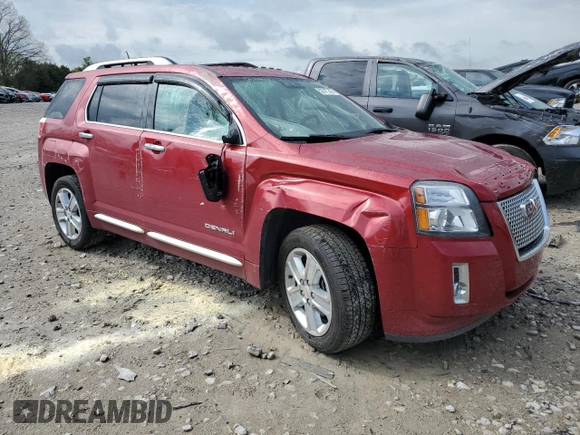 2015 GMC Terrain Denali with VIN 2GKALUEK6F6257729, listed as a Copart auction lot 52746975 with 63,028 mi miles and Salvage Title. Bid and sale history available at carsss.com. Image 4.