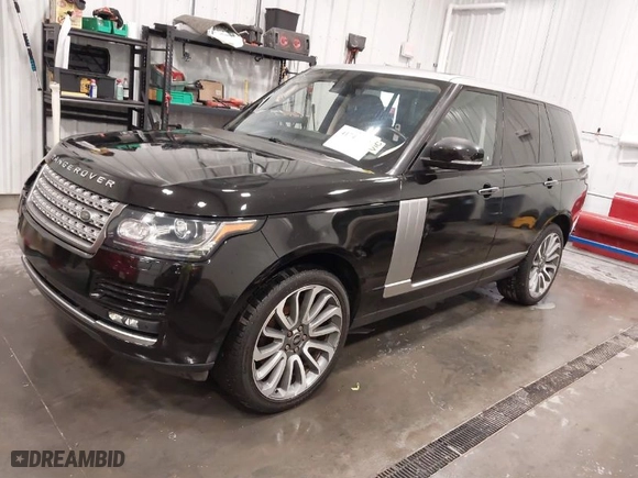 2016 Land Rover Range Rover Supercharged with VIN SALGS2EF4GA286899, listed as a IAAI auction lot 41747162 with 63,557 mi miles. Bid and sale history available at carsss.com. Image 2.