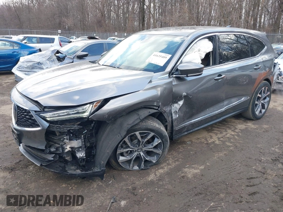 2023 Acura MDX Technology with VIN 5J8YE1H41PL006711, listed as a IAAI auction lot 41635489 with 38,003 mi miles and . Bid and sale history available at DreamBid. Image 23.