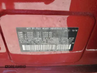2017 Subaru Legacy Premium z VIN 4S3BNAH65H3032929, wystawiony jako Copart lot #61490195 z przebiegiem 54 863 mil mil oraz Szkoda całkowita • Salvage title. Historia ofert i sprzedaży dostępna na DreamBid. Obrazek 12.