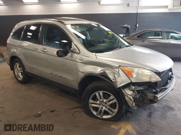 2011 Honda CR-V EX-L with VIN JHLRE4H72BC018649, listed as a IAAI auction lot 42104935 with 217,069 mi miles and . Bid and sale history available at carsss.com. Image 1.