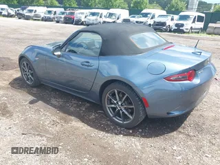 2017 Mazda MX-5 Miata Grand Touring with VIN JM1NDAD76H0123546, listed as a IAAI auction lot 42730223 with 120,335 mi miles and . Bid and sale history available at DreamBid. Image 3.