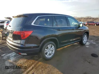 2016 Honda Pilot LX with VIN 5FNYF5H12GB014392, listed as a Copart auction lot 47092685 with 108,922 mi miles and Salvage Title. Bid and sale history available at DreamBid. Image 3.