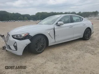 2019 Genesis G70 Advanced с VIN KMTG64LA2KU031319, выставлен на аукционе Copart как лот 59487385 с пробегом 15 320 миль миль и Списание • Salvage title. История ставок и продаж доступна на DreamBid. Изображение 1.