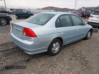 2005 Honda Civic with VIN JHMES96605S020601, listed as a IAAI auction lot 41792929 with 151,178 mi miles and . Bid and sale history available at DreamBid. Image 4.
