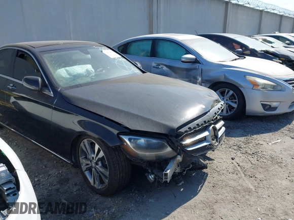 2017 Mercedes-Benz C 300 with VIN 55SWF4JB0HU183802, listed as a IAAI auction lot 42666877 with Not provided miles and . Bid and sale history available at DreamBid. Image 1.