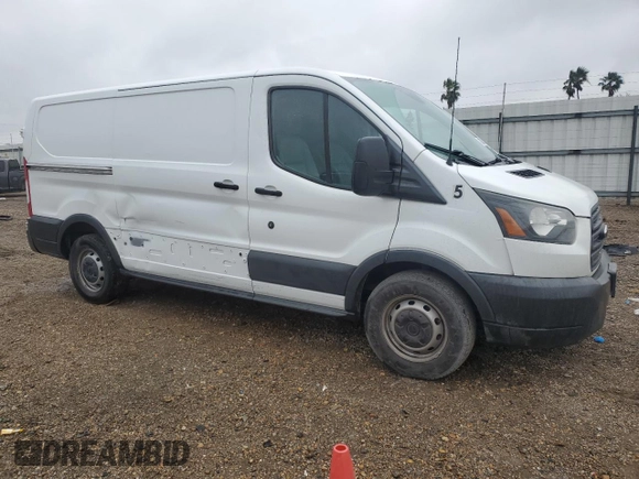 2018 Ford Transit with VIN 1FTYE1YM9JKA25907, listed as a Copart auction lot 46324975 with 253,828 mi miles and Salvage title. Bid and sale history available at DreamBid. Image 4.