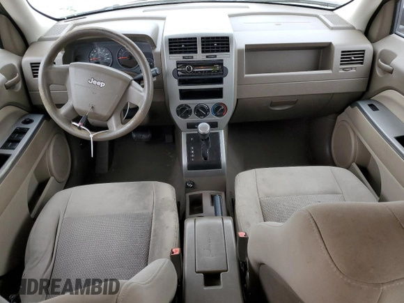 2007 Jeep Patriot Sport with VIN 1J8FT28W87D342765, listed as a Copart auction lot 49204775 with 144,345 mi miles and Salvage Title. Bid and sale history available at DreamBid. Image 8.