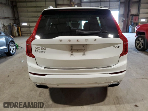 2019 Volvo XC90 Momentum with VIN YV4A22PK2K1418474, listed as a Copart auction lot 47657205 with 93,114 mi miles and Non Repairable. Bid and sale history available at carsss.com. Image 6.