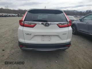 2019 Honda CR-V EX with VIN 2HKRW2H50KH673989, listed as a Copart auction lot 49255695 with 36,278 mi miles and Salvage Title. Bid and sale history available at DreamBid. Image 6.