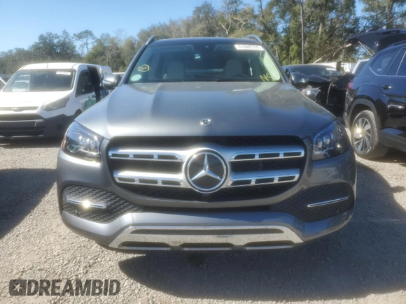 2022 Mercedes-Benz GLS 450 with VIN 4JGFF5KE2NA589208, listed as a Copart auction lot 41688724 with 39,855 mi miles and . Bid and sale history available at DreamBid. Image 5.