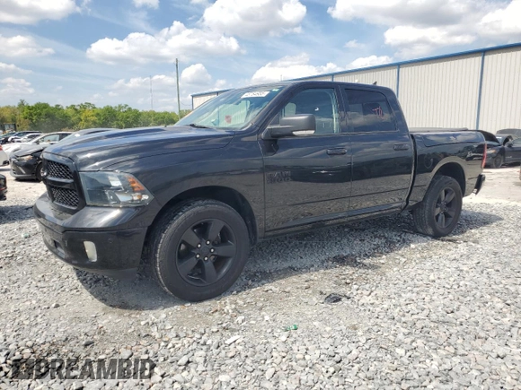 2018 Ram 1500 Big Horn with VIN 1C6RR6LG0JS251834, listed as a Copart auction lot 48784955 with 83,747 mi miles and Salvage Title. Bid and sale history available at carsss.com. Image 1.