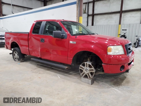 2008 Ford F-150 STX с VIN 1FTRX14W78FB43995, выставлен на аукционе Copart как лот 57146925 с пробегом 152 126 миль миль и На запчасти • Non repairable. История ставок и продаж доступна на DreamBid. Изображение 4.