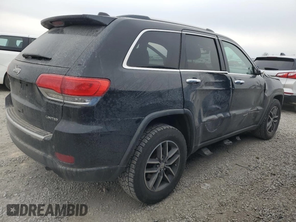 2017 Jeep Grand Cherokee Limited with VIN 1C4RJEBG1HC846028, listed as a Copart auction lot 46530945 with 183,033 mi miles and Salvage Title. Bid and sale history available at carsss.com. Image 3.