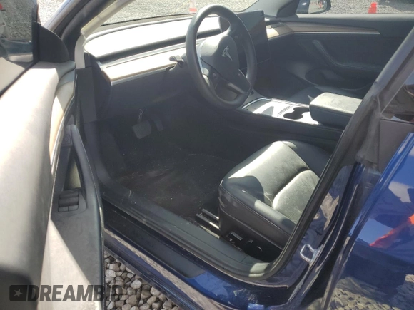 2023 Tesla Model 3 with VIN 5YJ3E1EA7PF434062, listed as a Copart auction lot 47877835 with Not provided miles and Clean title. Bid and sale history available at DreamBid. Image 8.
