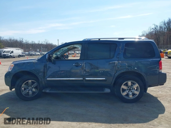 2014 Nissan Armada SV z VIN 5N1AA0NC3EN607990, wystawiony jako IAAI lot #41775889 z przebiegiem 146 422 mil mil oraz . Historia ofert i sprzedaży dostępna na DreamBid. Obrazek 13.