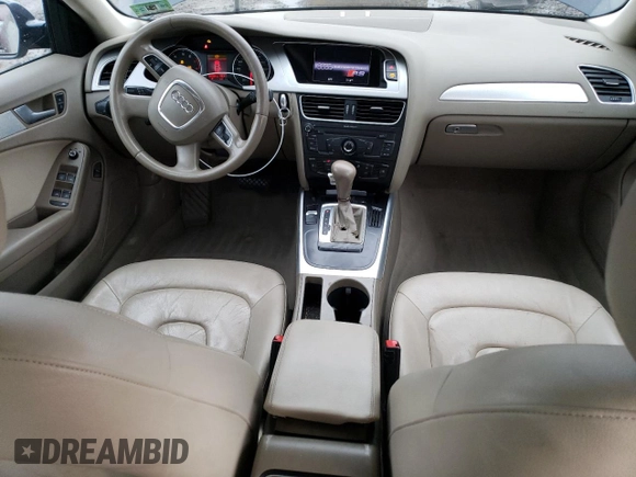 2010 Audi A4 2.0T Premium with VIN WAUAFAFL2AN008774, listed as a Copart auction lot 42754175 with 166,259 mi miles and Salvage Title. Bid and sale history available at carsss.com. Image 8.