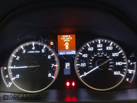2018 Acura RDX with VIN 5J8TB3H38JL011983, listed as a IAAI auction lot 42385892 with 100,562 mi miles and . Bid and sale history available at DreamBid. Image 7.