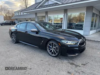 2020 BMW 8 Series M850i with VIN WBAGV8C08LBP48642, listed as a IAAI auction lot 41346377 with 141,651 mi miles. Bid and sale history available at carsss.com. Image 1.