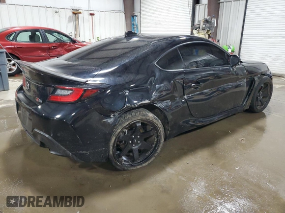 2023 Toyota 86 with VIN JF1ZNBC12P8754575, listed as a Copart auction lot 44848085 with 18,787 mi miles and Salvage Title. Bid and sale history available at DreamBid. Image 3.