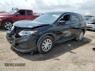 2017 Nissan Rogue S with VIN KNMAT2MT4HP618310, listed as a Copart auction lot 53976295 with 114,647 mi miles and Salvage Title. Bid and sale history available at carsss.com. Image 1.