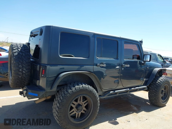 2008 Jeep Wrangler Unlimited Rubicon with VIN 1J4GA69178L544946, listed as a IAAI auction lot 42406893 with 181,440 mi miles and . Bid and sale history available at DreamBid. Image 13.