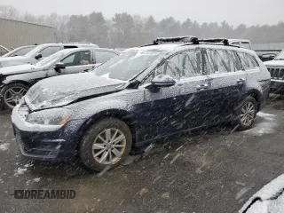2015 Volkswagen Golf SportWagen TSI SE with VIN 3VWC17AU7FM503497, listed as a Copart auction lot 84420034 with 179,309 mi miles and Salvage Title. Bid and sale history available at carsss.com. Image 1.