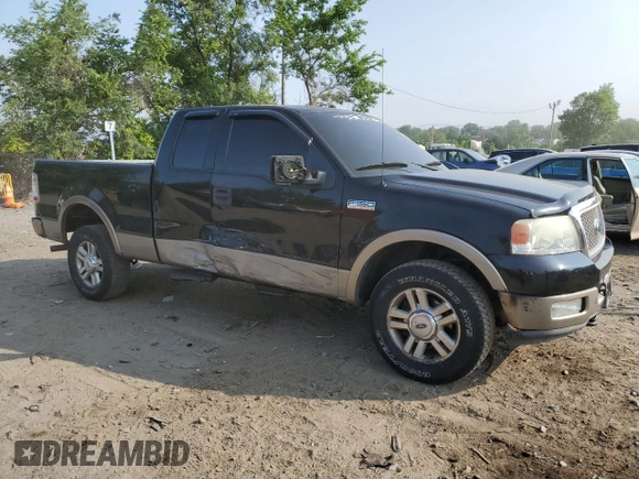 2004 Ford F-150 XLT with VIN 1FTPX14504NC11259, listed as a Copart auction lot 59987405 with 160,888 mi miles and Salvage title. Bid and sale history available at DreamBid. Image 4.