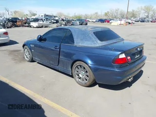 2003 BMW 3 Series M3 with VIN WBSBR93483PK03594, listed as a IAAI auction lot 41981844 with 182,196 mi miles. Bid and sale history available at carsss.com. Image 3.