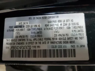 2015 Mazda CX-5 Touring with VIN JM3KE4CY4F0474732, listed as a Copart auction lot 53435334 with 134,631 mi miles and Salvage Title. Bid and sale history available at carsss.com. Image 13.