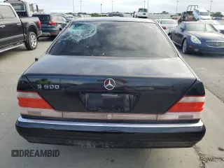 1998 Mercedes-Benz S-Class with VIN WDBGA51G6WA384615, listed as a Copart auction lot 77258814 with 0 mi miles and Salvage Title. Bid and sale history available at carsss.com. Image 6.