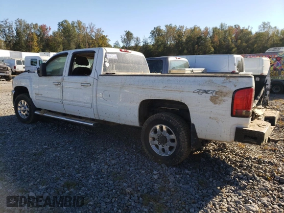 2011 Chevrolet Silverado 3500HD DRW LTZ with VIN 1GC4K1C81BF106296, listed as a Copart auction lot 75711844 with 0 mi miles and Salvage Title. Bid and sale history available at carsss.com. Image 2.