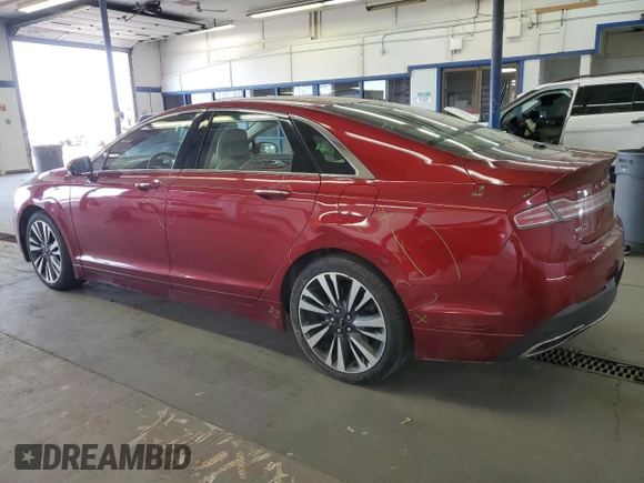 2017 Lincoln MKZ Select z VIN 3LN6L5D91HR665407, wystawiony jako Copart lot #54248815 z przebiegiem 90 188 mil mil oraz Szkoda całkowita • Salvage title. Historia ofert i sprzedaży dostępna na DreamBid. Obrazek 2.