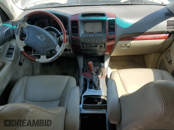 2008 Lexus GX 470 z VIN JTJBT20X680154357, wystawiony jako Copart lot #52054195 z przebiegiem 152 754 mil mil oraz Czysty tytuł • Clean title. Historia ofert i sprzedaży dostępna na DreamBid. Obrazek 8.