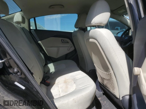 2013 Kia Rio LX with VIN KNADM4A36D6225190, listed as a Copart auction lot 50087115 with 64,895 mi miles and Salvage Title. Bid and sale history available at carsss.com. Image 10.