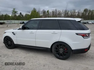 2016 Land Rover Range Rover Sport HSE with VIN SALWR2KF4GA634289, listed as a Copart auction lot 56366575 with 82,608 mi miles and Clean Title. Bid and sale history available at DreamBid. Image 2.