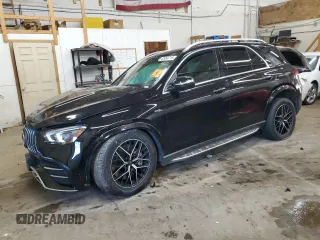 2023 Mercedes-Benz GLE 53 AMG with VIN 4JGFB6BE9PA868885, listed as a Copart auction lot 42958715 with 40,632 mi miles and Salvage title. Bid and sale history available at DreamBid. Image 1.
