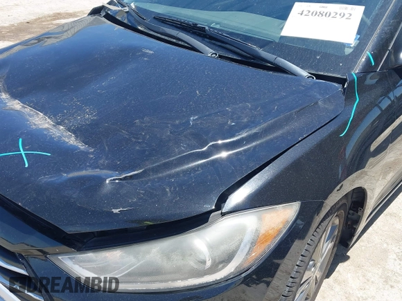 2018 Hyundai Elantra SEL with VIN 5NPD84LF2JH236591, listed as a IAAI auction lot 42080292 with 277,088 mi miles and . Bid and sale history available at DreamBid. Image 6.