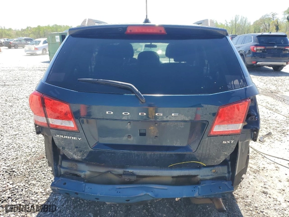 2013 Dodge Journey SXT with VIN 3C4PDCBBXDT600603, listed as a Copart auction lot 49220074 with 197,520 mi miles and Salvage Title. Bid and sale history available at carsss.com. Image 6.