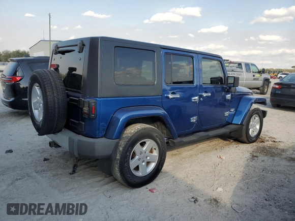 2010 Jeep Wrangler Unlimited Sahara with VIN 1J4BA5H16AL139530, listed as a Copart auction lot 44234825 with 136,722 mi miles and Clean Title. Bid and sale history available at carsss.com. Image 3.